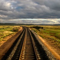 Best of all, he would tell me of the great train that ran across half the world... How a Tzar had said, "Let the Railway be built!" And it was. For me, nothing was ever the same again...